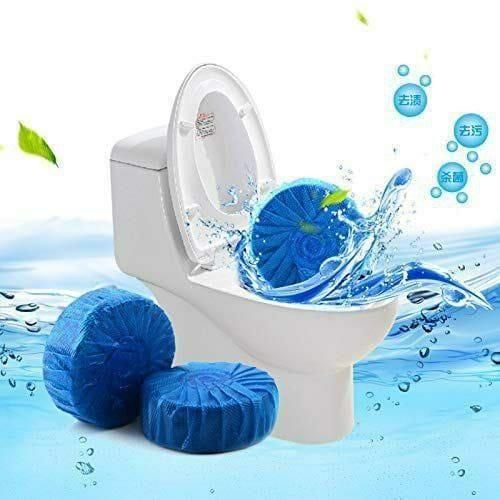 Automatic Toilet Cleaning & Deodorizer Tablet – Powerful Flush Cleaner for Bathroom Hygiene